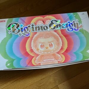 New Authentic Big Into Energy Vinyl Plush Pendant Blind Box Labubus